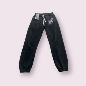 Roots Black Original Sweatpants